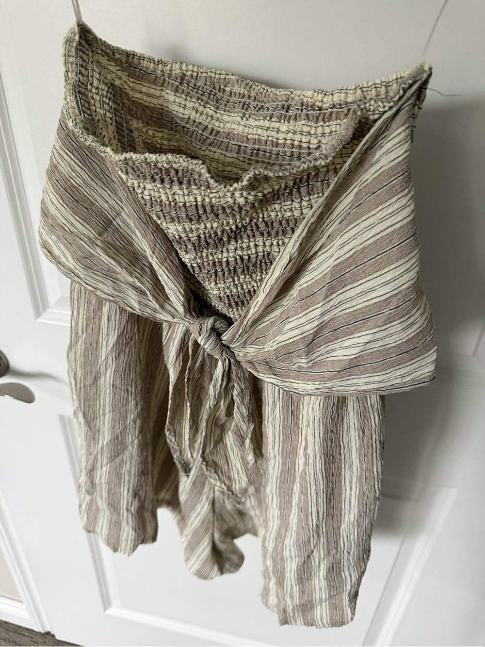 Anthropologie Bishop + Young Elva Striped Romper New